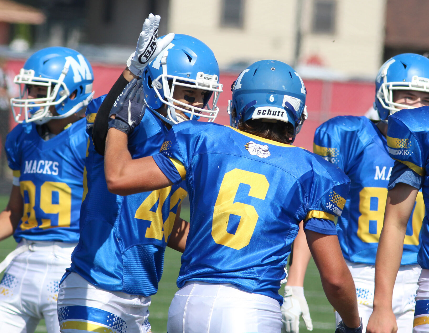 Bruce at McDonell football 9-17-22